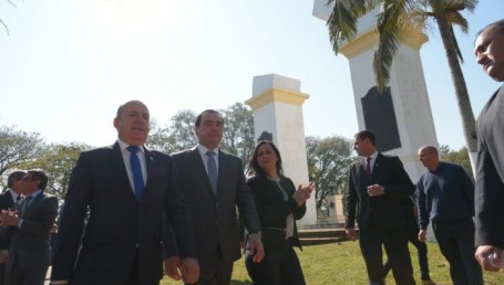 Gustavo Canteros recordó la entereza moral y el compromiso de San Martín